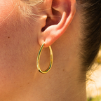 Gold Classic Hoops