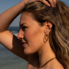Gold Classic Hoops
